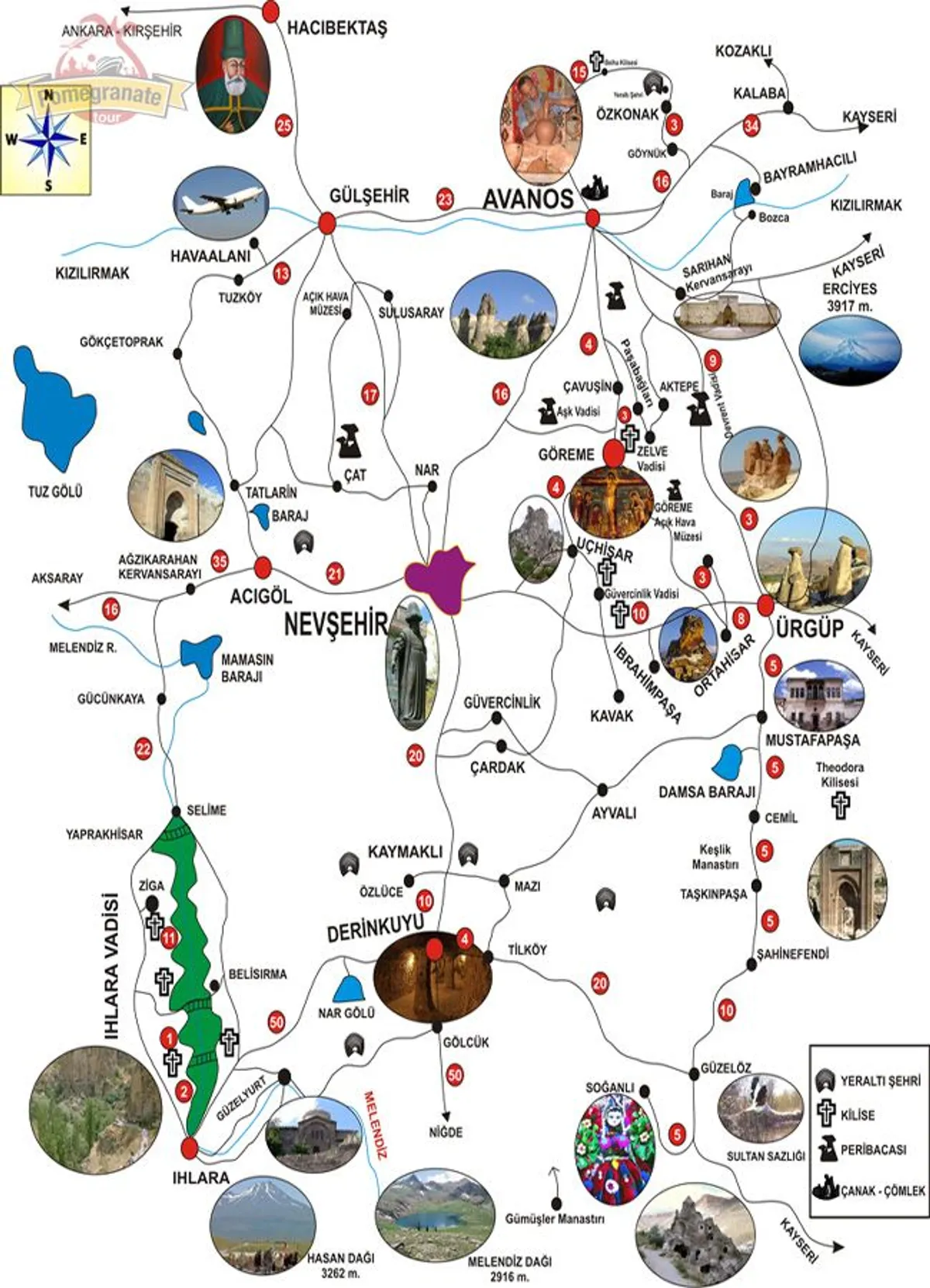 Seyahat Danışmanlığı ve Bölge Haritası
